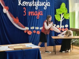 Obchody Święta Konstytucji 3 Maja w naszej szkole